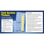 CENT AUCTION TICKETS