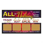 ALL OR NOTHING SCRATCH TICKETS